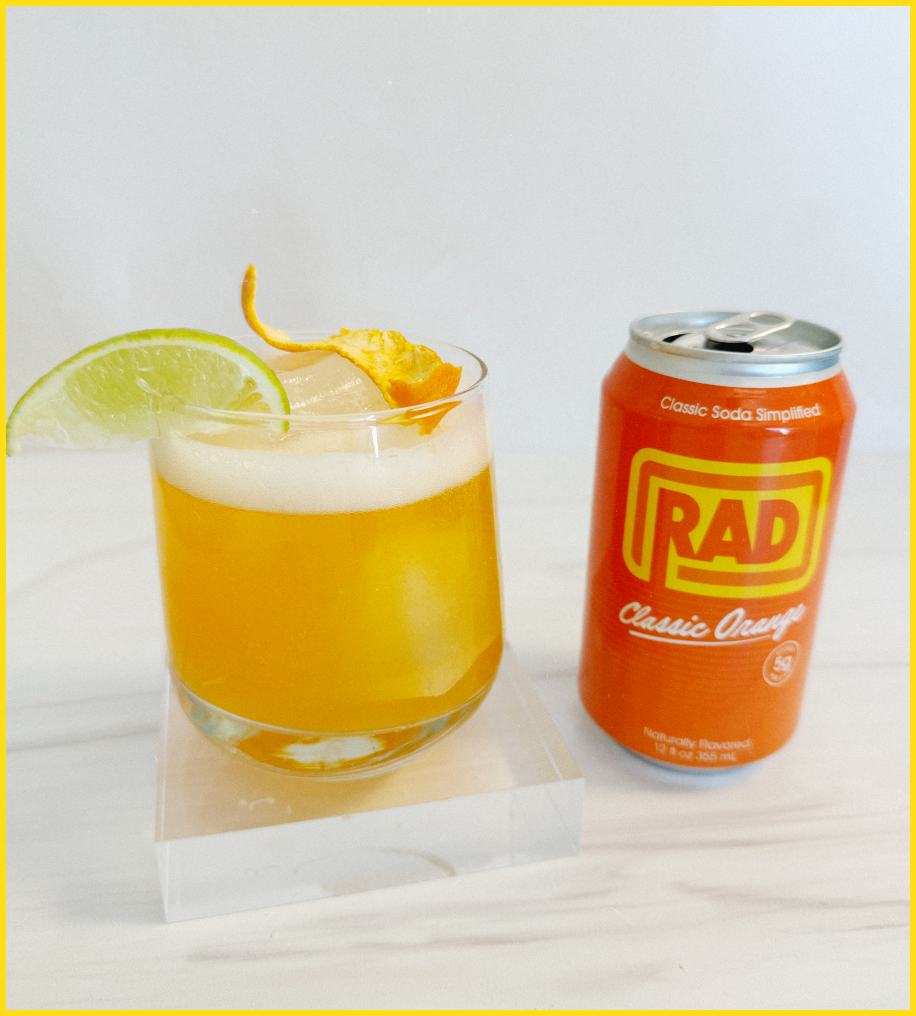 Orange Fizz Twist | Rad Soda